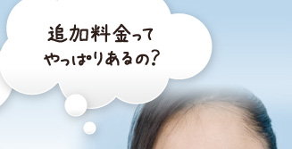 追加料金ってやっぱりあるの？
